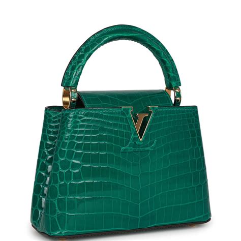 lv mini capucine|lv capucines mini crocodile.